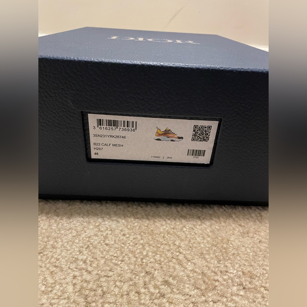 Dior BB22 slightly worn. Size 46 men 13. Runs small. Fits more like a Men’s 12 - Picture 4 of 4
